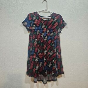 Lularoe Girls Carly Style Dress Girls Size 4